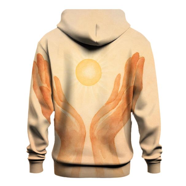 Open Hands Of Dawn pullover hoodies