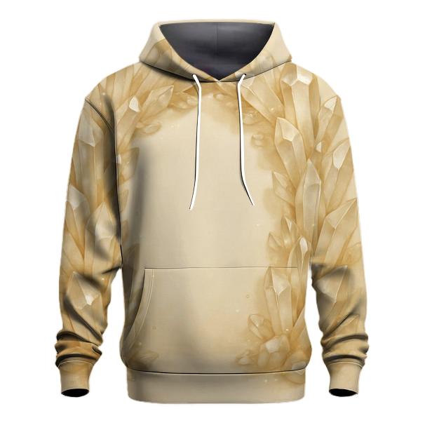 Champagne Crystal Archway zip-up hoodies