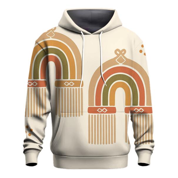 Macrame Rainbow Arches hoodie trends