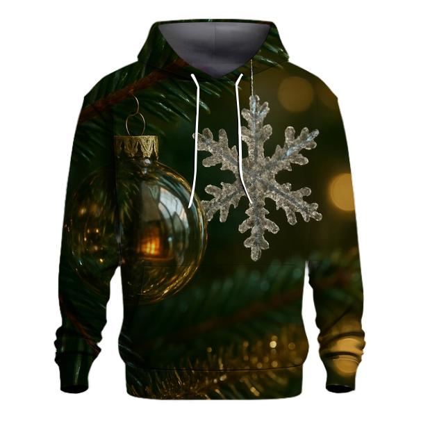 Pine Branch Ornaments In Quiet Focus designer hoodies