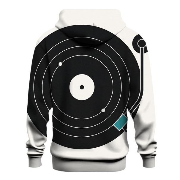 Turntable Orbit Diagram printed hoodies