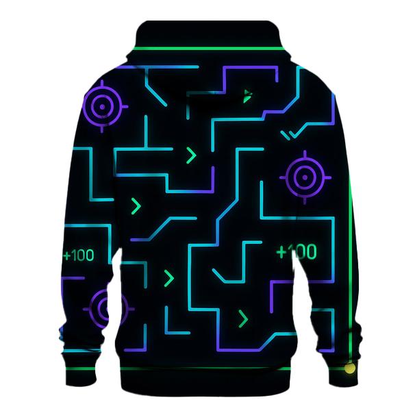 Laser Tag Arena Maze designer hoodies