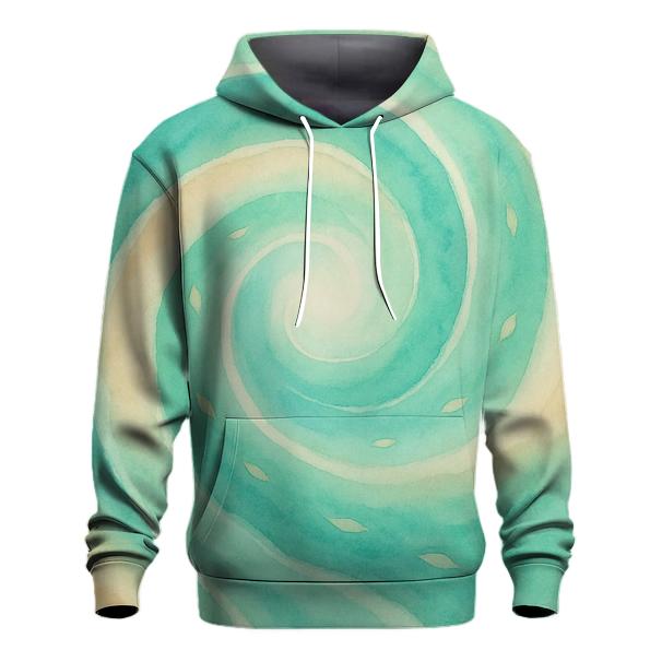 River Spiral Renewal pullover hoodies