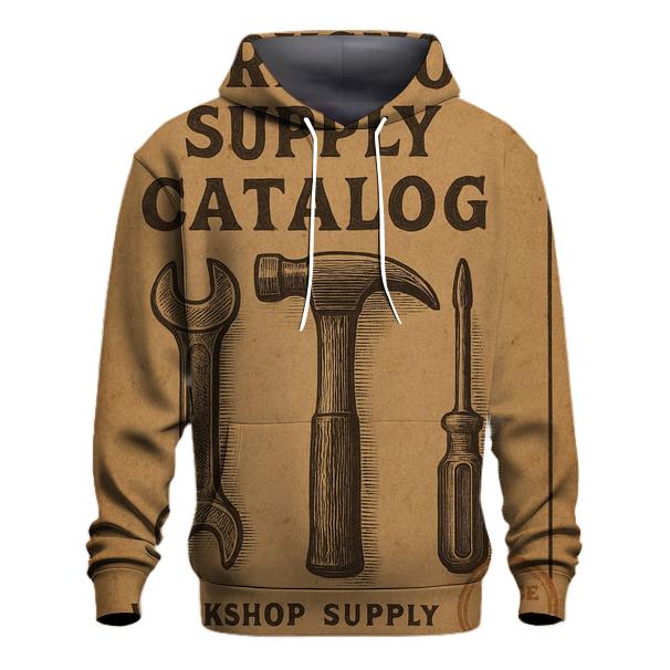 Antique Workshop Tools Catalog Cover hoodie designs