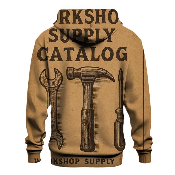 Antique Workshop Tools Catalog Cover hoodie designs