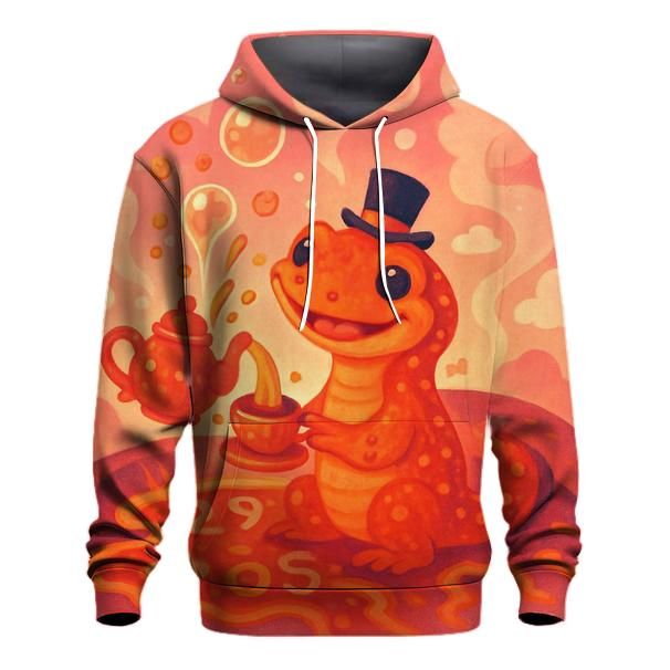 Bubblegum Volcano Tea Party lightweight hoodies