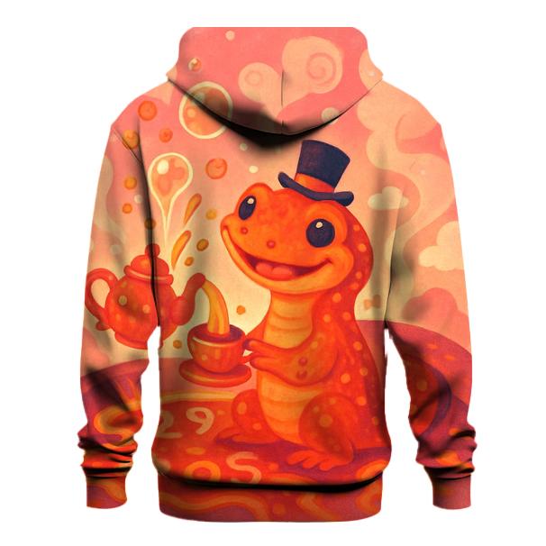 Bubblegum Volcano Tea Party lightweight hoodies