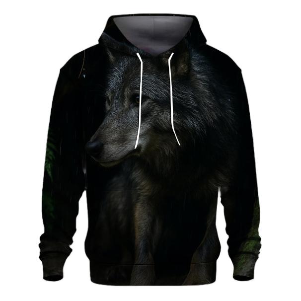 Timberline Den Entrance After Heavy Rain printed hoodies