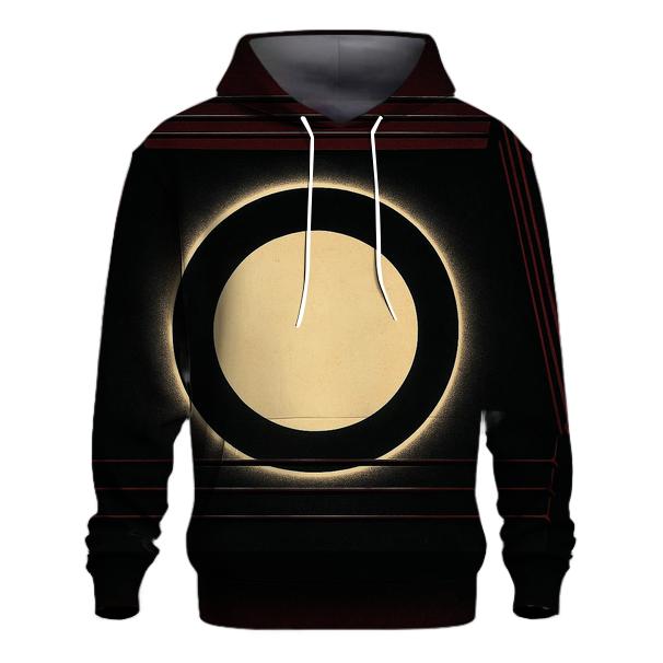 Burgundy Boxing Ring Eclipse hoodies fashion