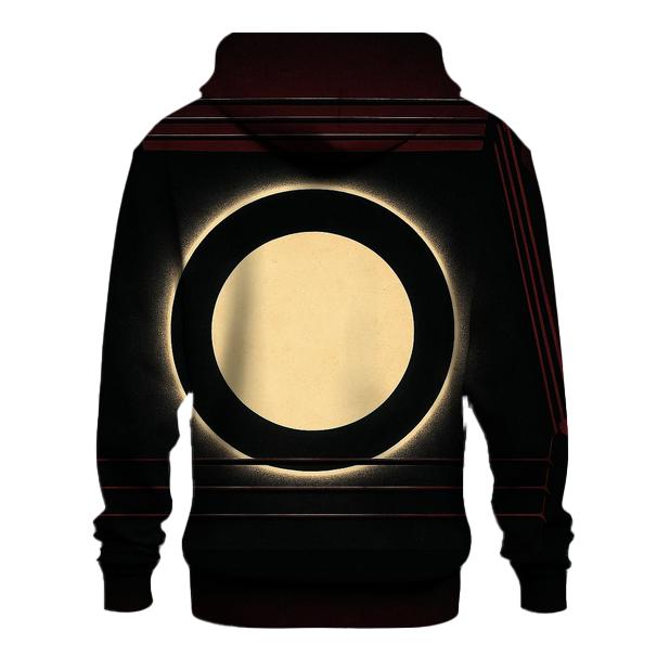 Burgundy Boxing Ring Eclipse hoodies fashion
