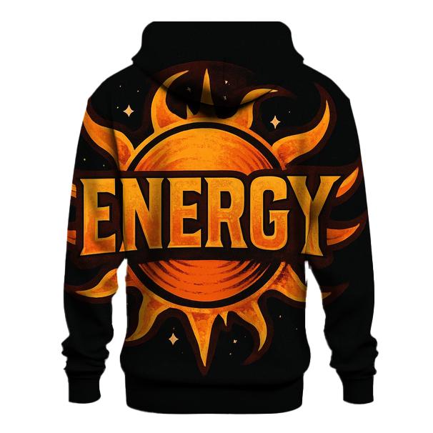 Solar Flare Streetwear Badge premium hoodies