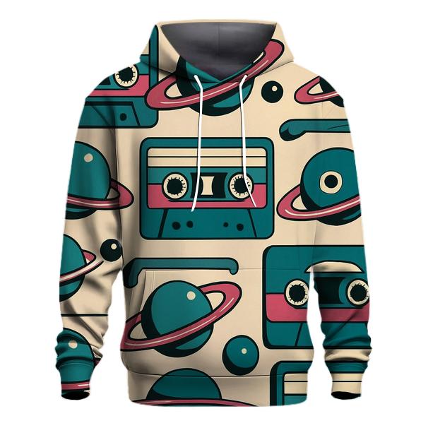 Cassette Planet Label Rings premium hoodies