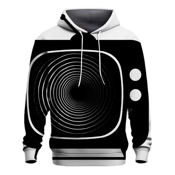 Retro TV Sound Portal designer hoodies