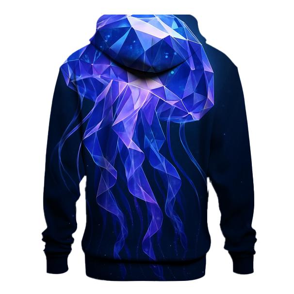 Crystal Jellyfish Deep Sea Bloom custom hoodies