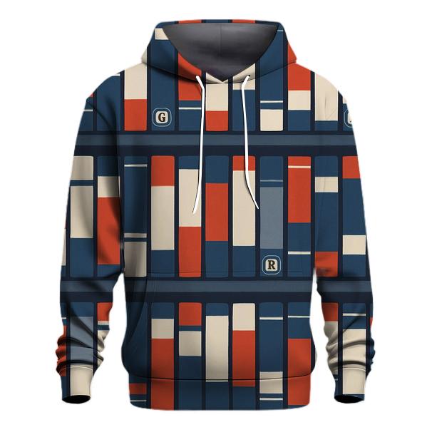 Video Rental Shelf Stripes lightweight hoodies