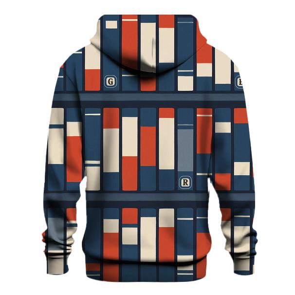 Video Rental Shelf Stripes lightweight hoodies