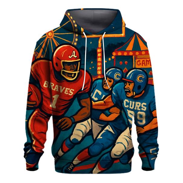 Carnival Midway Trick Play Tackle hoodies fashion