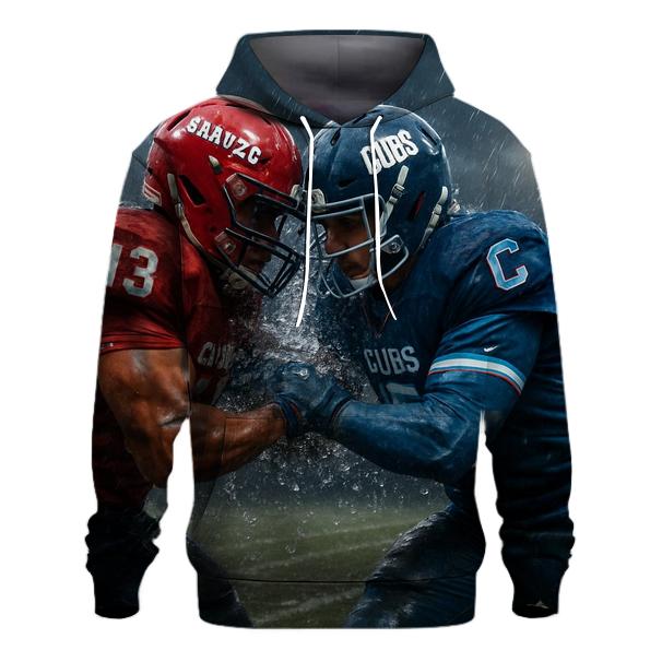 Rain Soaked Rivalry Mudline Collision designer hoodies