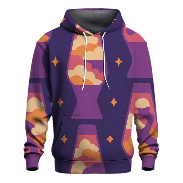 Cosmic Lava Lamp Layers zip-up hoodies