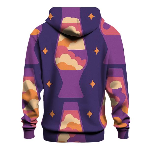Cosmic Lava Lamp Layers zip-up hoodies
