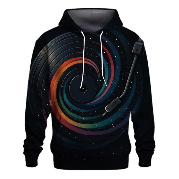 Retro Futurist Vinyl Cosmos hoodie trends