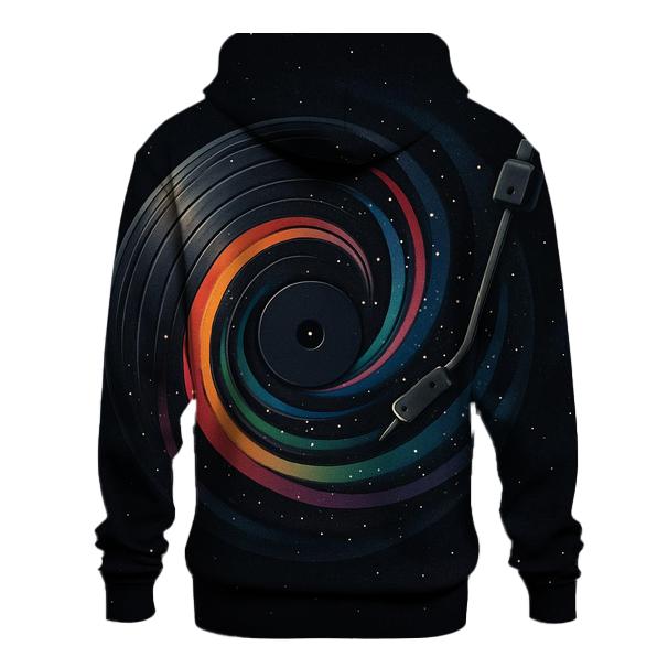 Retro Futurist Vinyl Cosmos hoodie trends