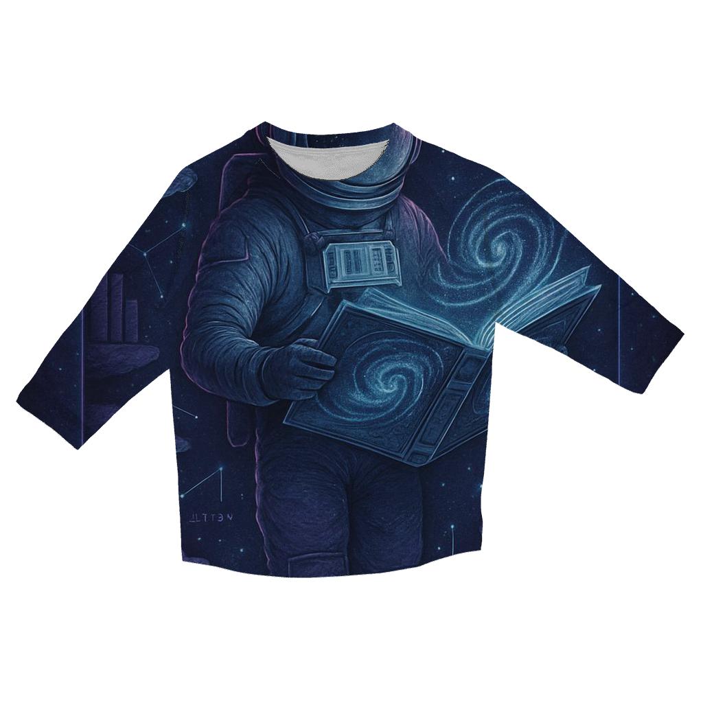 The Librarian Of Stardust designer 3/4 sleeve blouses