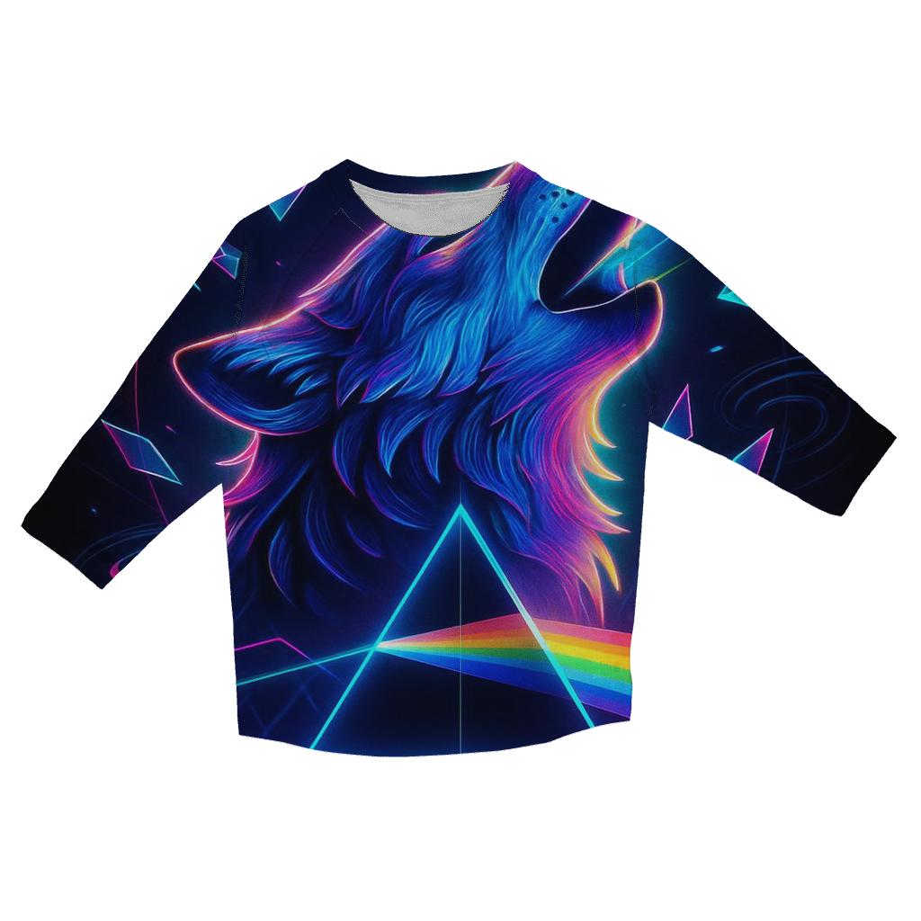 Prism Howl Horizon printed three quarter sleeve shirts