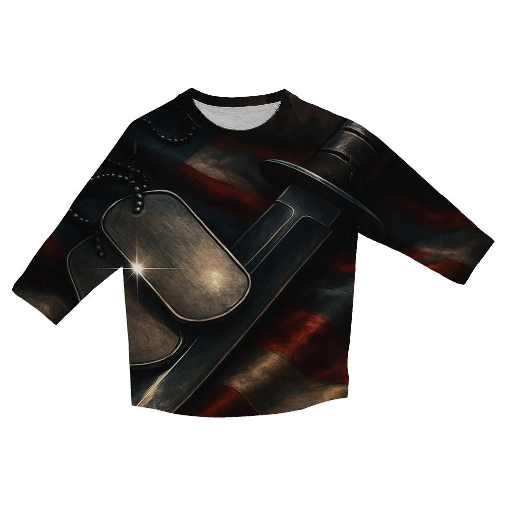 Stars Reflected In Steel trendy 3/4 sleeve tops