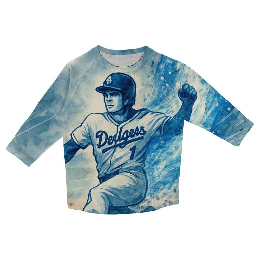 Comet Slider Into Home casual three quarter sleeve shirts
