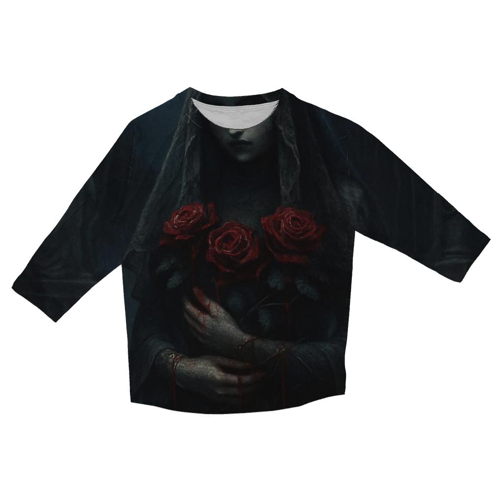 Bride Of The Black Thorn Bloom custom 3/4 sleeve shirts