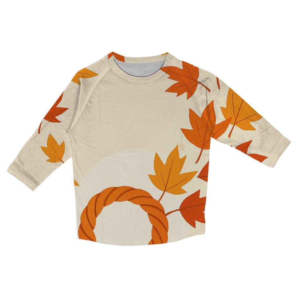 Maple Leaf Sunbeam Dance cotton quarter sleeve shirts