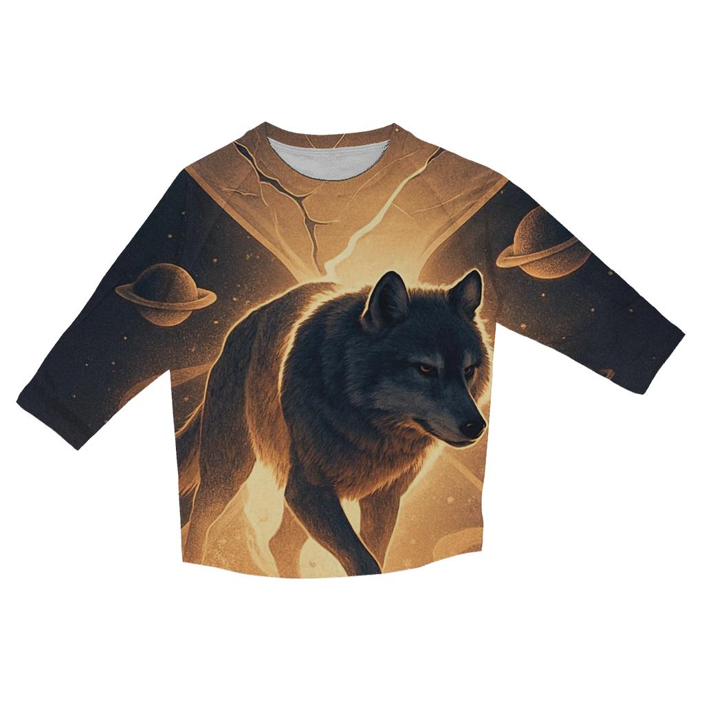 Sandglass Time Walker printed three quarter sleeve shirts