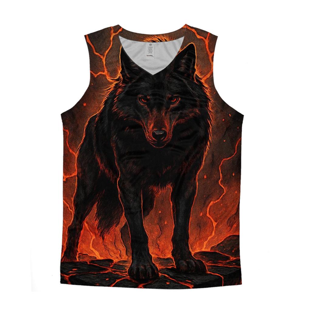 Lava Crown Sentinel cotton sleeveless tops