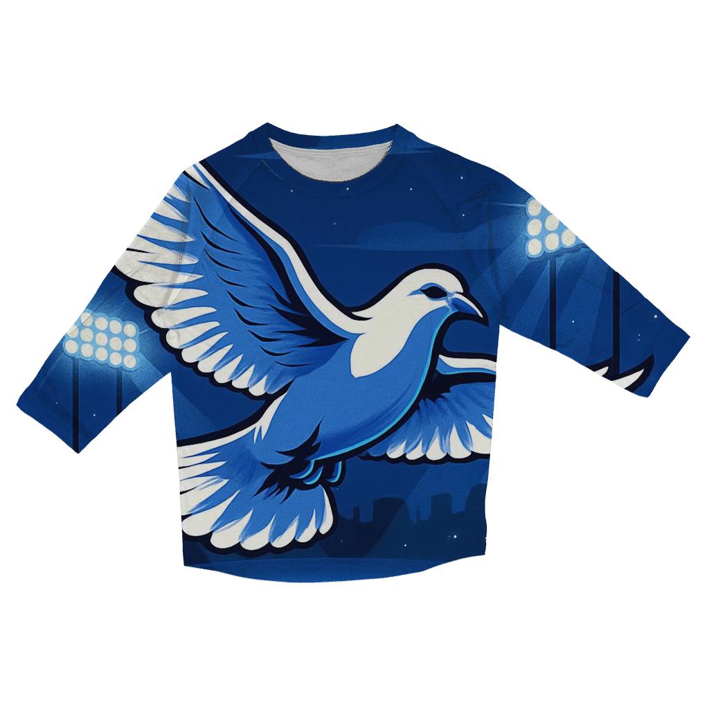 Stadium Dove Over Diamond designer 3/4 sleeve blouses