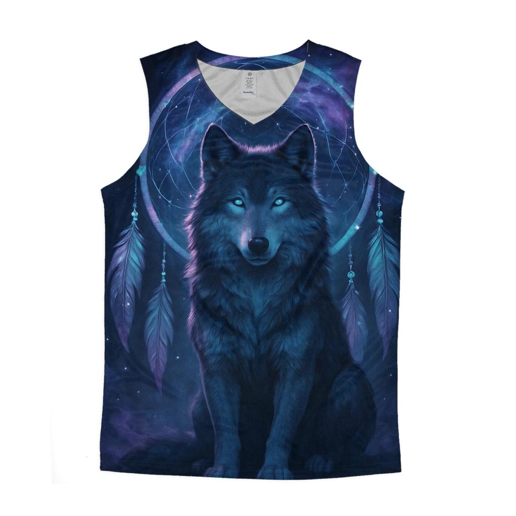 Dreamcatcher Nebula Guardian graphic print tank tops