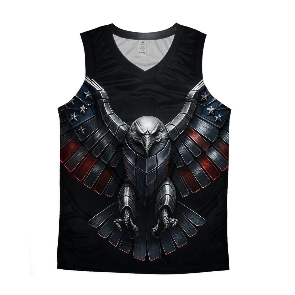Eagle Of Molten Chrome designer workout tanks