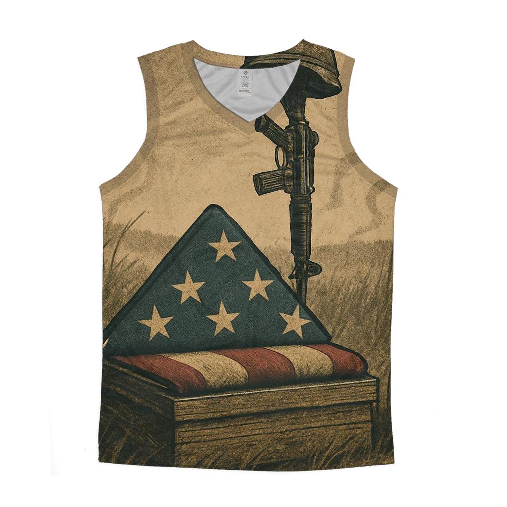The Folded Promise Memorial trendy fitted tank tops