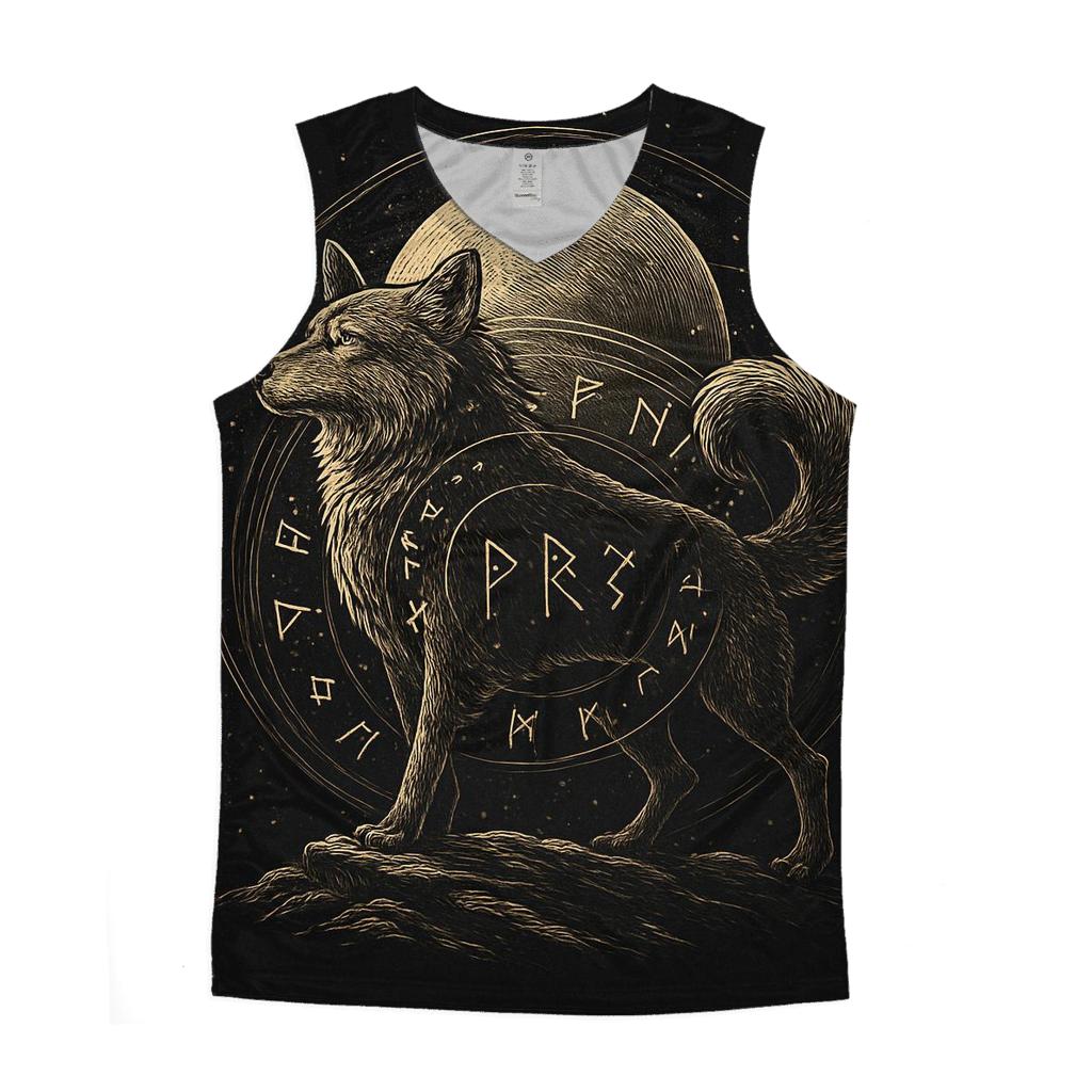 Golden Rune Moonrise custom tank tops