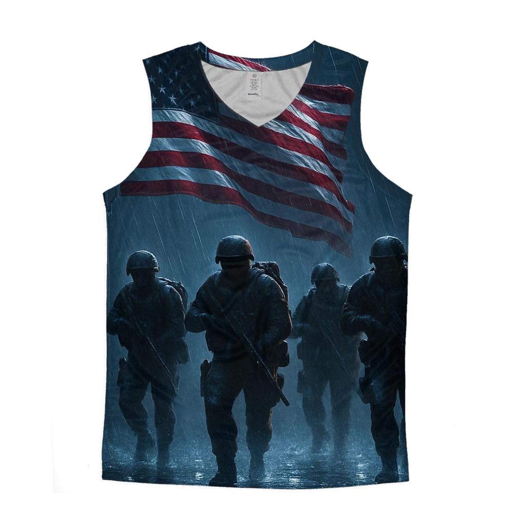 Liberty Forged In Rain custom tank tops