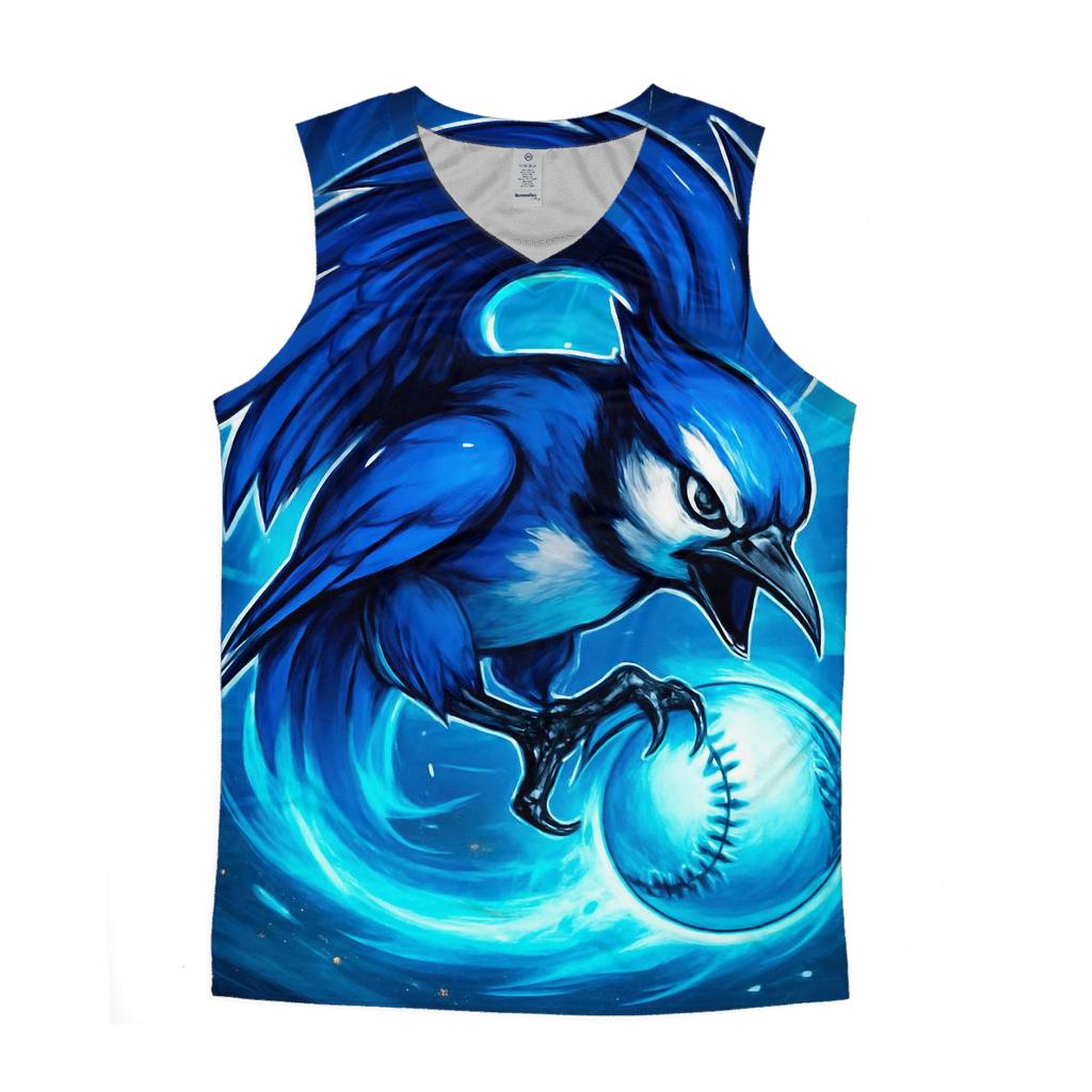 Blue Jays Aurora Fastball Burst trendy fitted tank tops