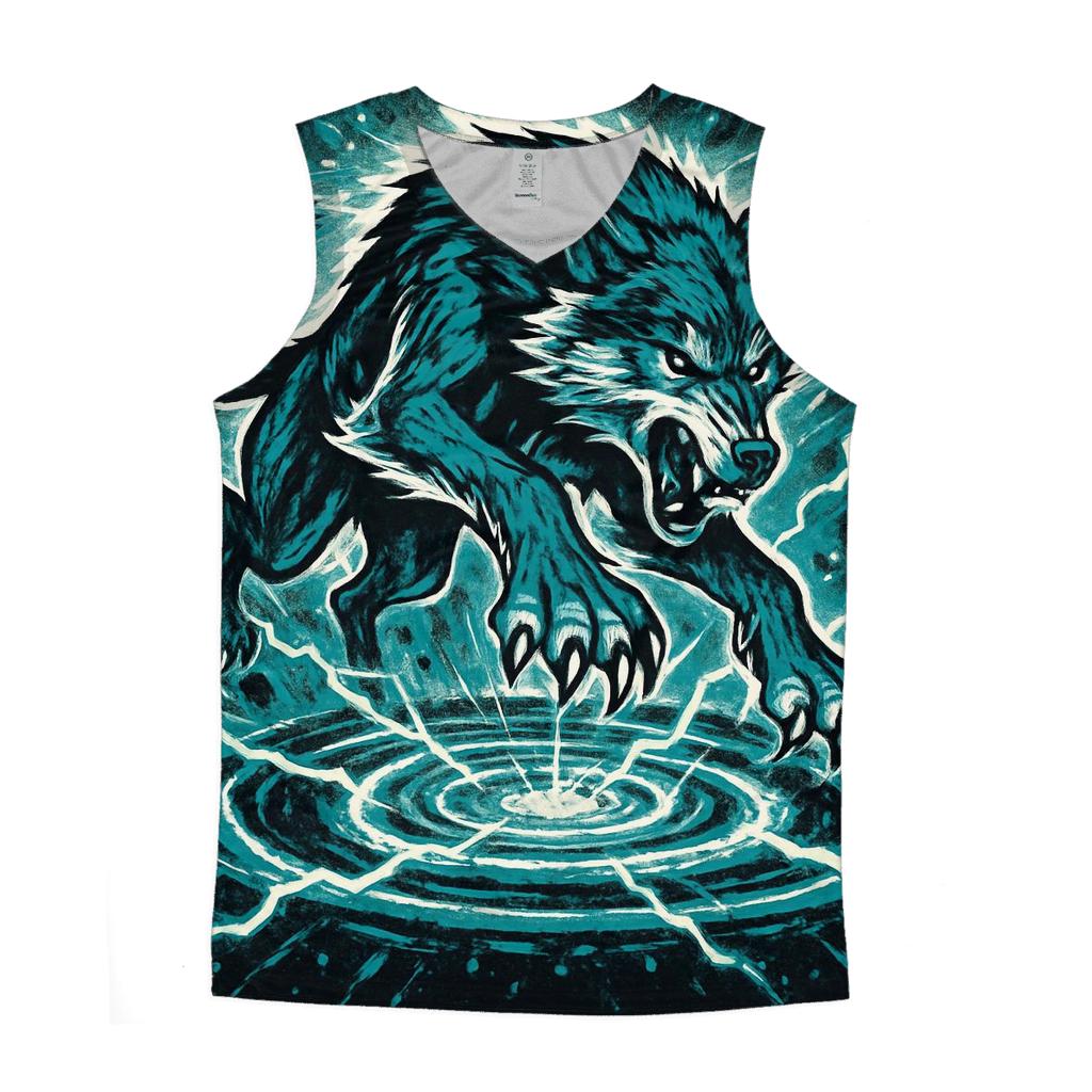 Storm Drum Alpha personalized athletic tanks
