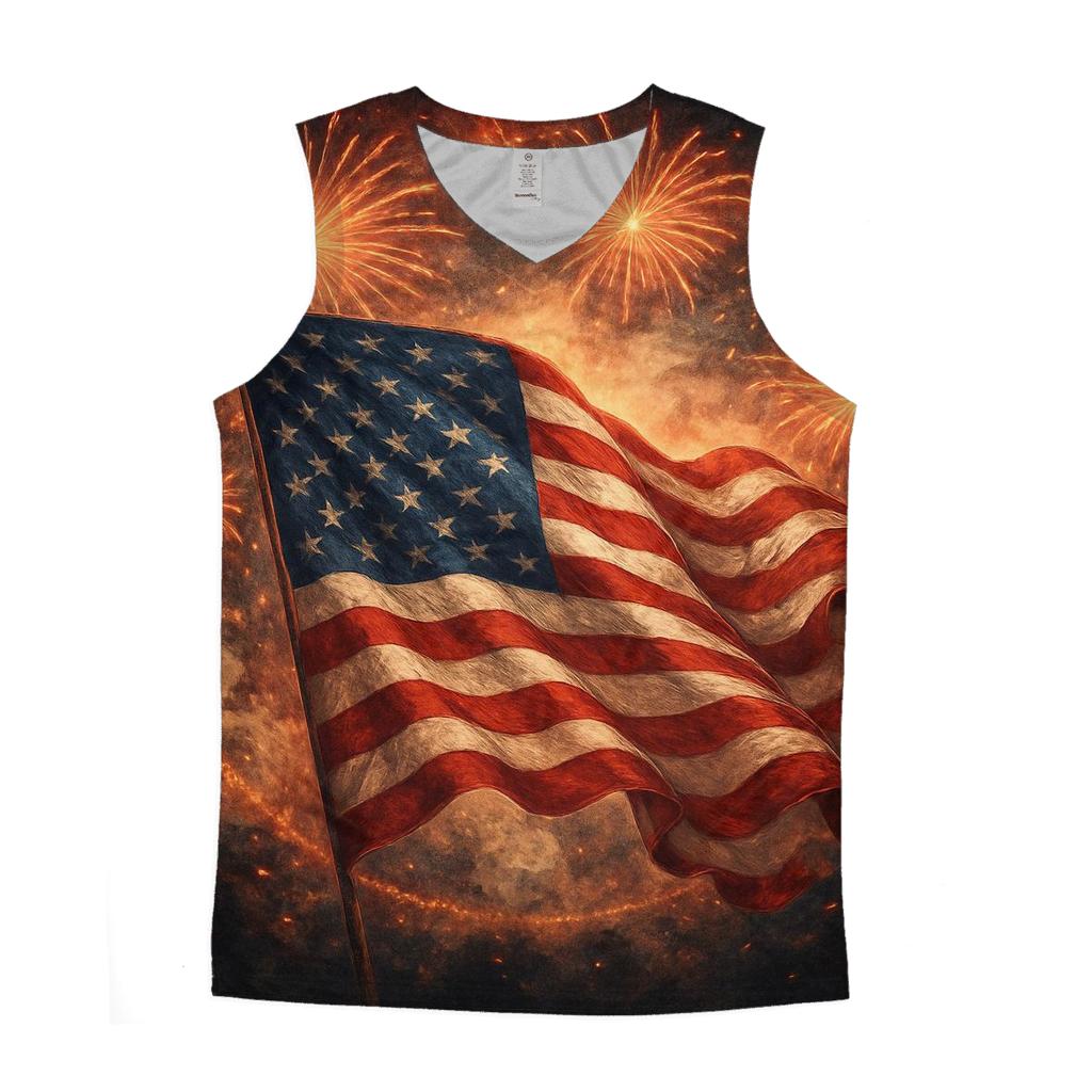 Firework Halo Standard stylish racerback tanks