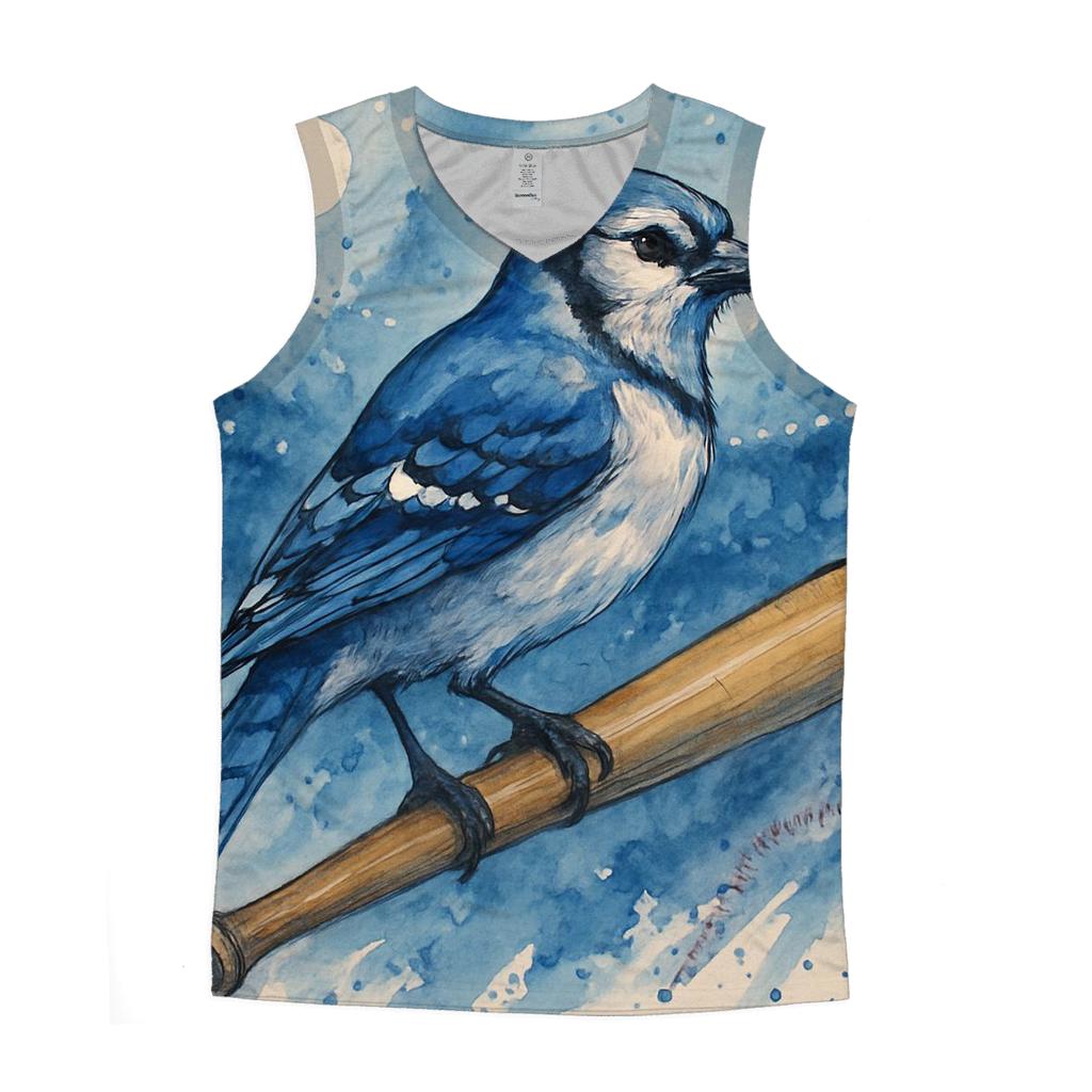 Blue Jays Moonlit Bat Perch stylish racerback tanks