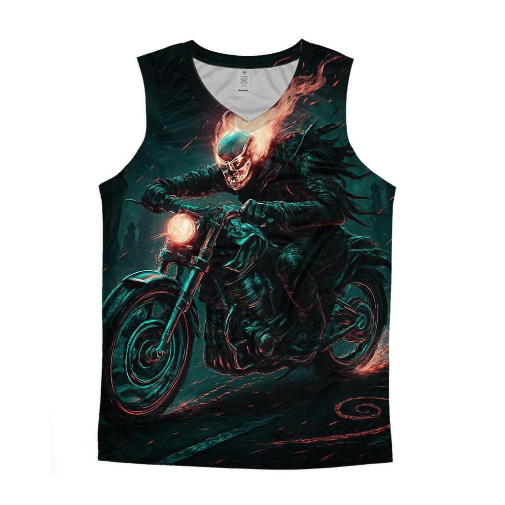Specter Rider On The Ash Highway custom tank tops