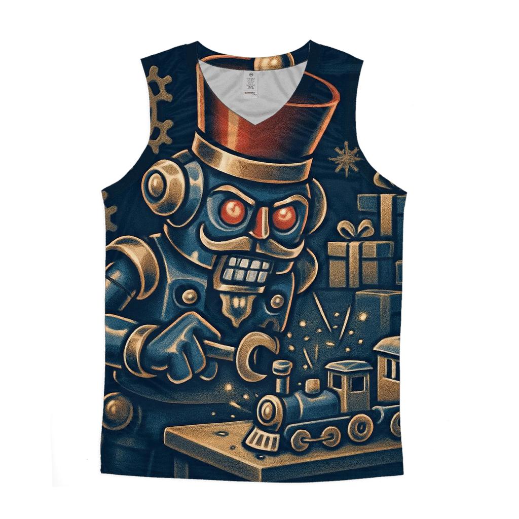 Nutcracker Robot Workshop Sparkstorm graphic print tank tops