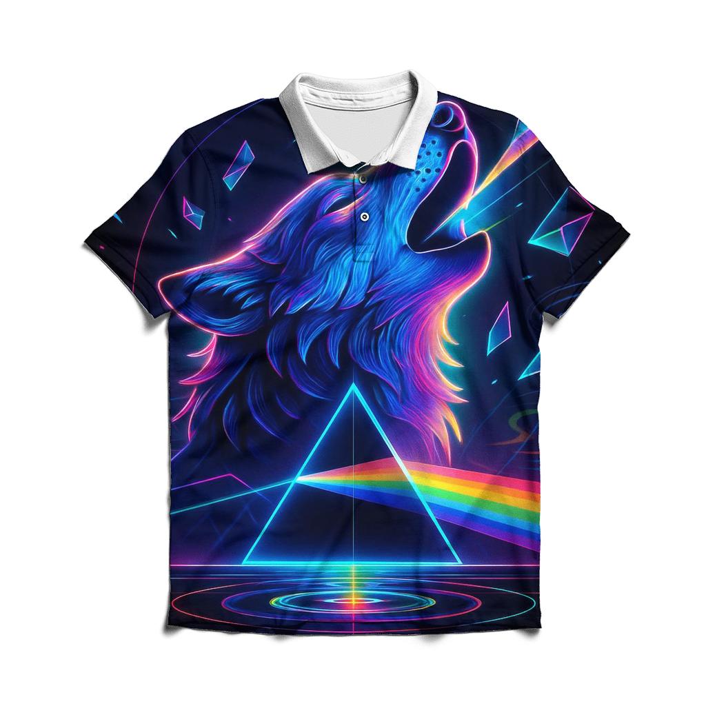 Prism Howl Horizon premium cotton polo shirts