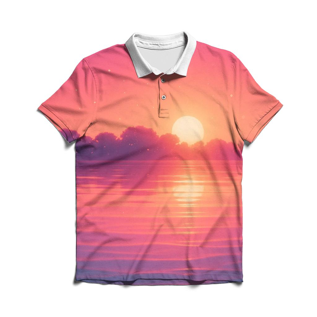 Emberglass Lagoon classic pique polos