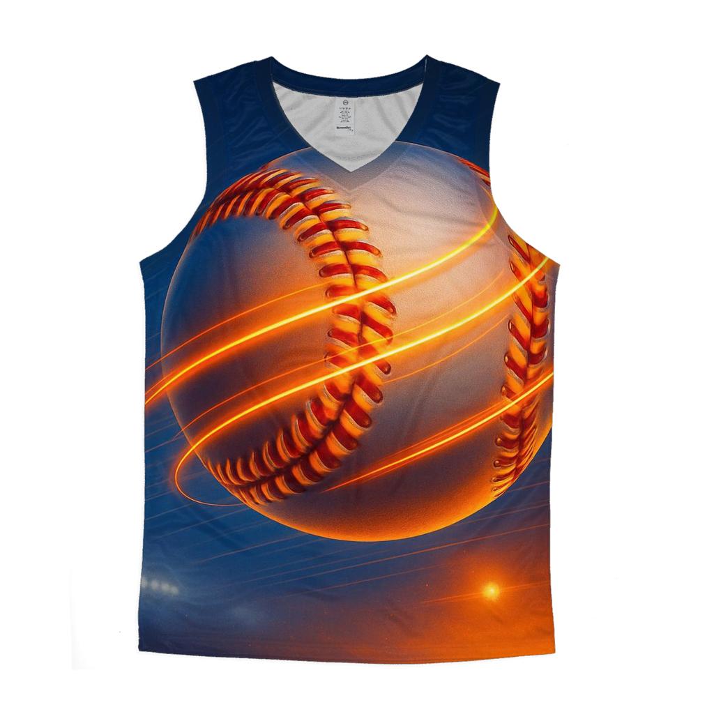 Sunset Seam Spiral Orbit custom tank tops