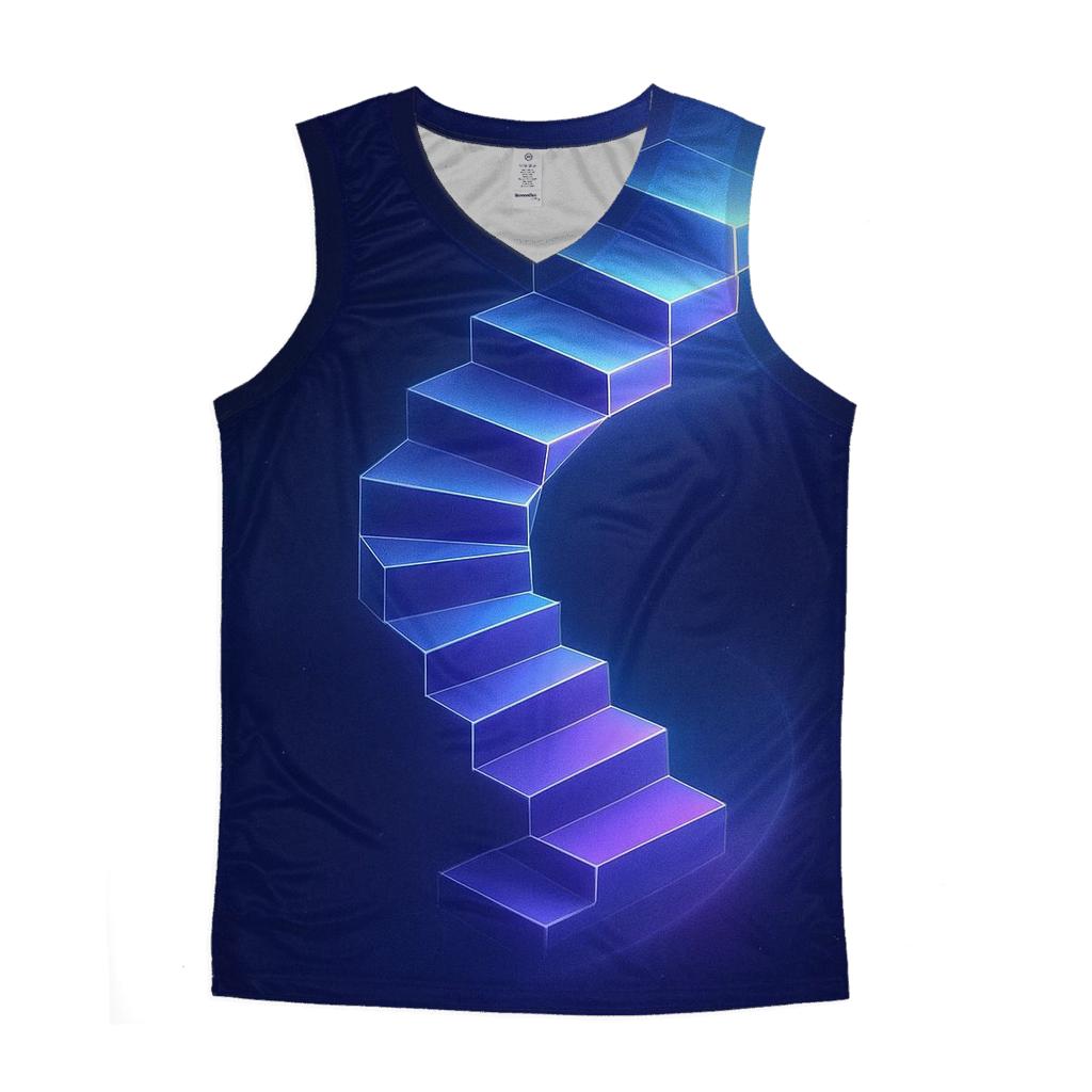 Midnight Prism Stairwell custom tank tops